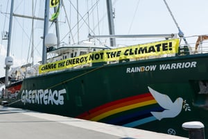 Greenpeace Protest
